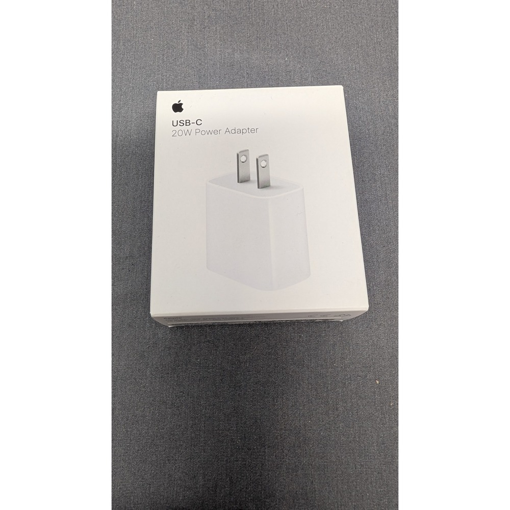 Apple 20W USB-C Power Adapter A2305 MHJA3AM/A White Wall Charger Fast Charge